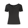 GUESS JEANS KURZARM-T-SHIRT DAMEN SCHWARZ