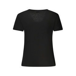 GUESS JEANS KURZARM-T-SHIRT DAMEN SCHWARZ