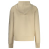 GUESS JEANS WOMEN&39S ZIP-UP SWEATSHIRT BEIGE