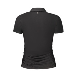 GUESS JEANS KURZARM-T-SHIRT DAMEN SCHWARZ