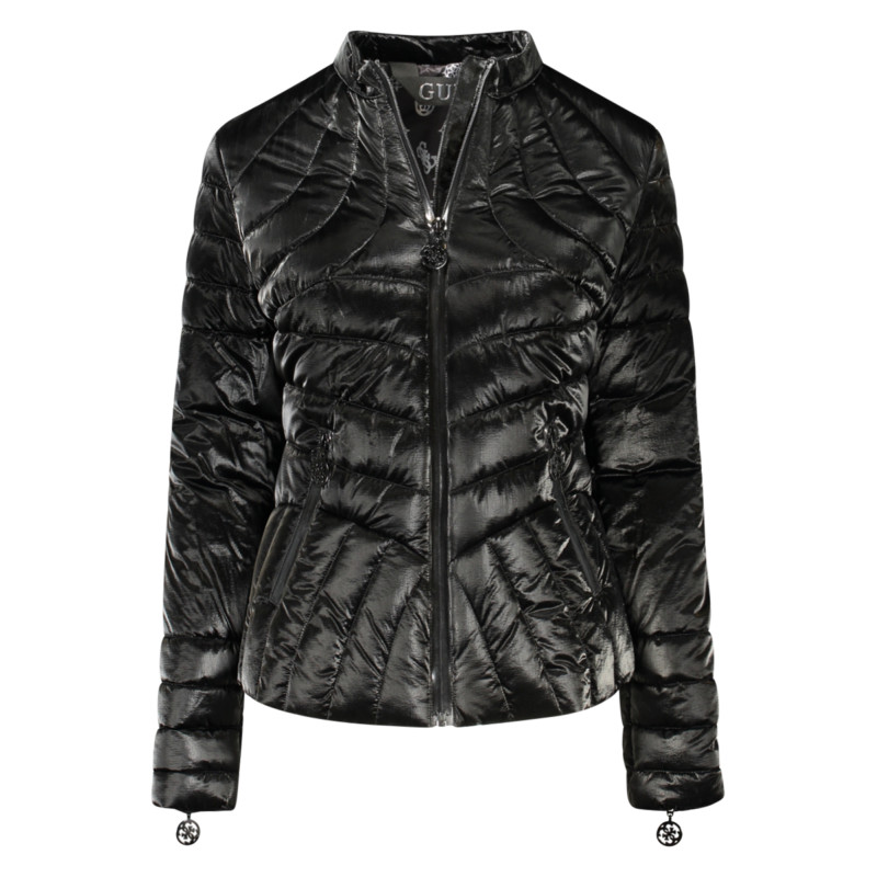 GUESS JEANS GIUBBOTTO DONNA NERO