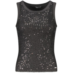 GUESS JEANS CANOTTA DONNA NERO