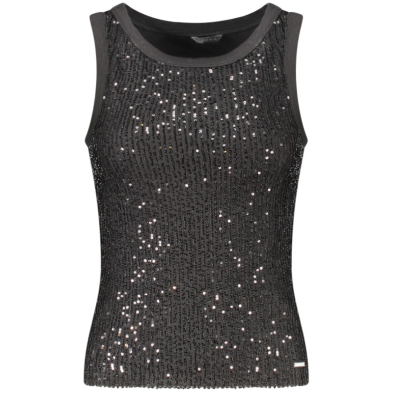 GUESS JEANS CANOTTA DONNA NERO