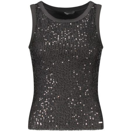 GUESS JEANS CANOTTA DONNA NERO
