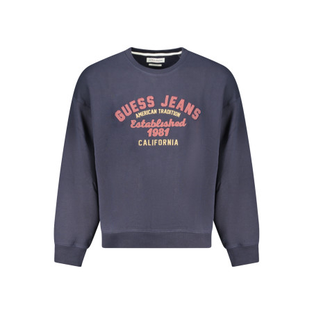 GUESS JEANS SWEATSHIRT WITHOUT ZIP MEN BLUE