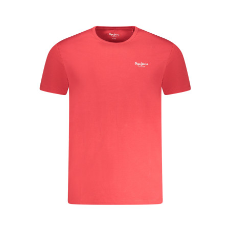 PEPE JEANS HERREN KURZARM T-SHIRT ROT