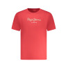 PEPE JEANS MEN&39S SHORT SLEEVE T-SHIRT RED