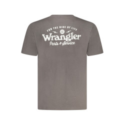 WRANGLER T-SHIRT MANICHE CORTE UOMO NERO