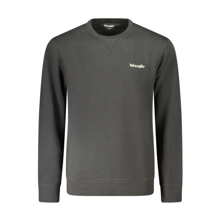 WRANGLER FELPA SENZA ZIP UOMO NERO