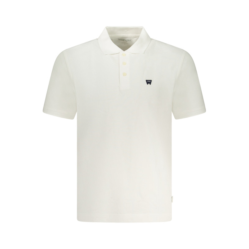 WRANGLER POLO MANICHE CORTE UOMO BIANCO