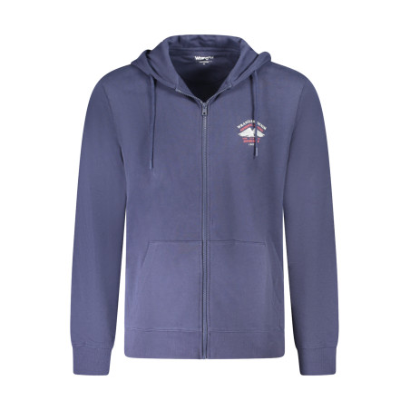 WRANGLER FELPA CON ZIP UOMO BLU