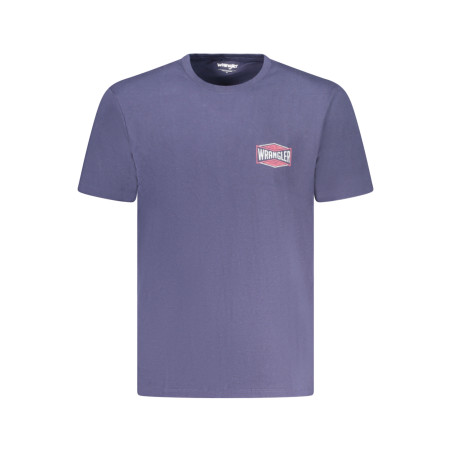 WRANGLER SHORT SLEEVE T-SHIRT MEN BLUE