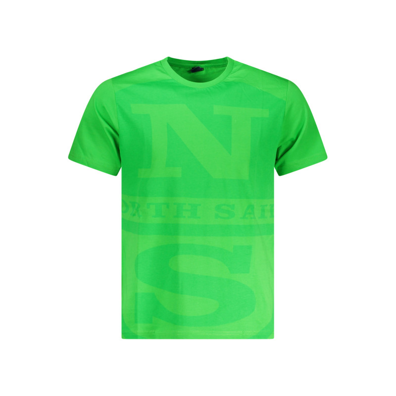 NORTH SAILS T-SHIRT MANICHE CORTE UOMO VERDE
