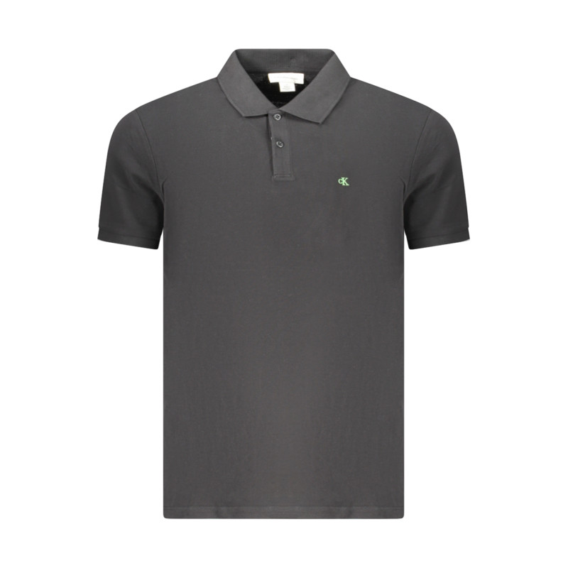 CALVIN KLEIN HERREN KURZARM POLO SCHWARZ
