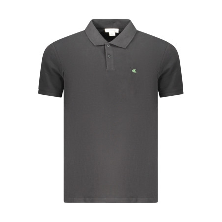 CALVIN KLEIN HERREN KURZARM POLO SCHWARZ