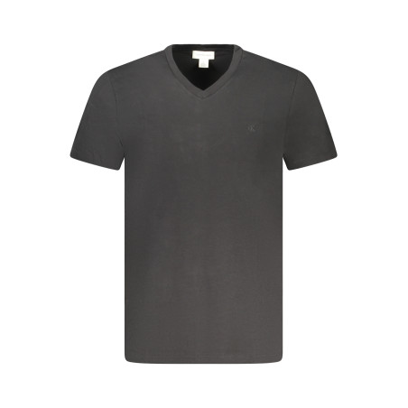 CALVIN KLEIN HERREN KURZARM T-SHIRT SCHWARZ