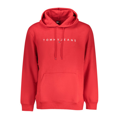 TOMMY HILFIGER FELPA SENZA ZIP UOMO ROSSO