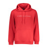 TOMMY HILFIGER FELPA SENZA ZIP UOMO ROSSO