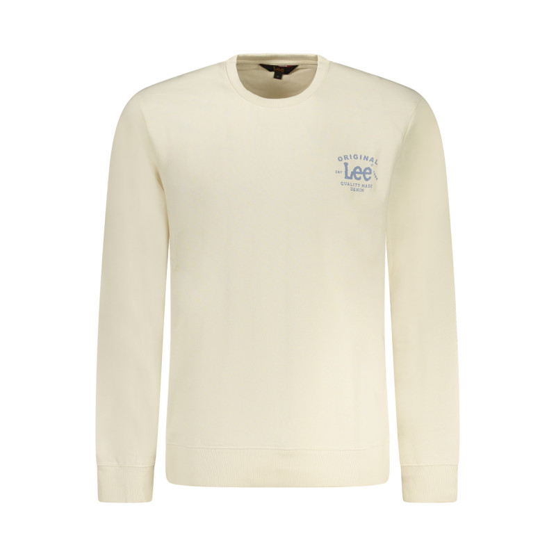 LEE FELPA SENZA ZIP UOMO BEIGE