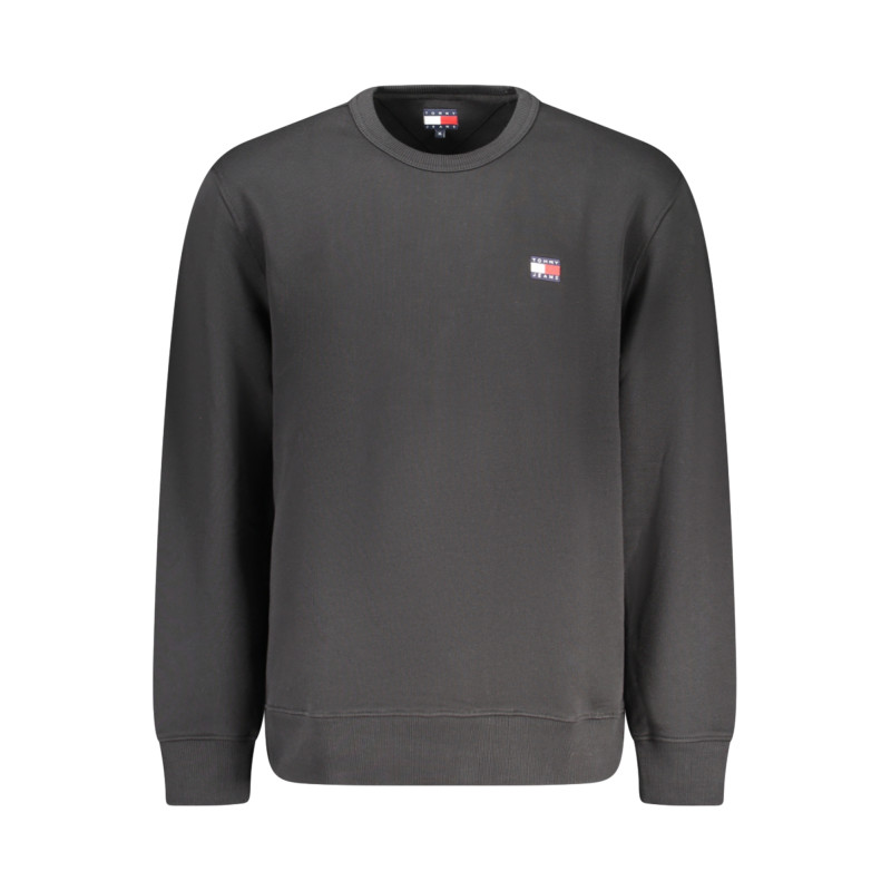 TOMMY HILFIGER FELPA SENZA ZIP UOMO NERO
