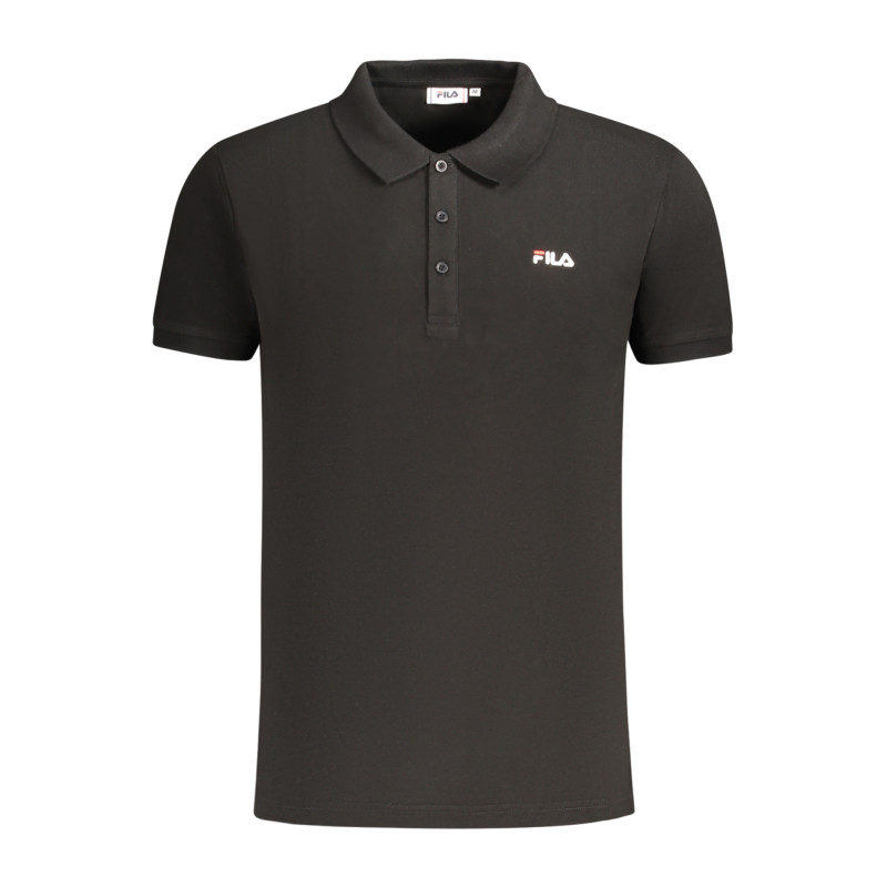 FILA POLO MANICHE CORTE UOMO NERO