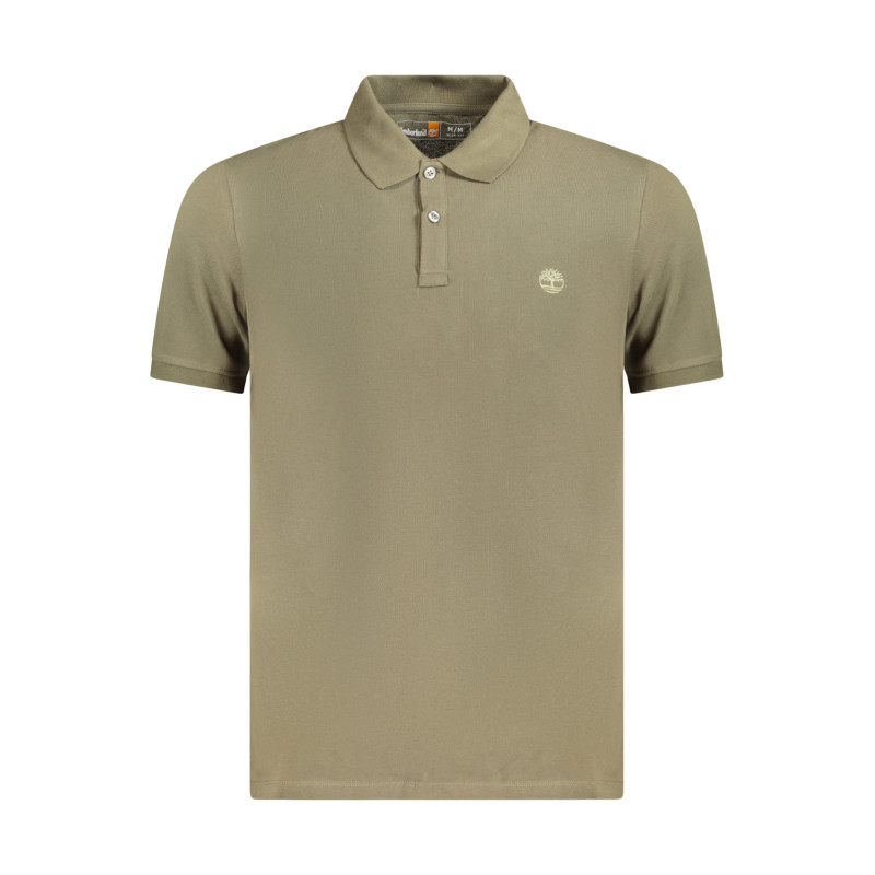 TIMBERLAND POLO MANICHE CORTE UOMO VERDE
