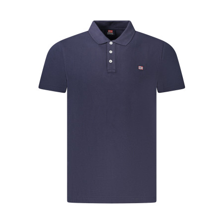 NORWAY 1963 MEN&39S SHORT SLEEVE POLO BLUE
