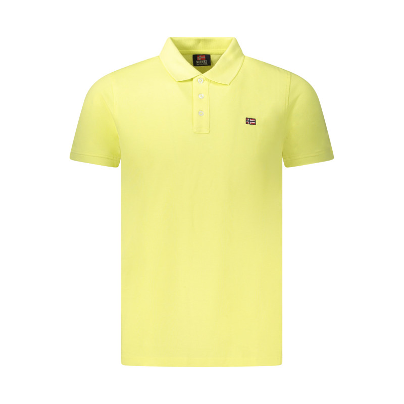 NORWAY 1963 POLO MANICHE CORTE UOMO GIALLO