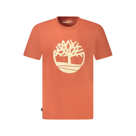 TIMBERLAND SHORT SLEEVE T-SHIRT MEN BROWN