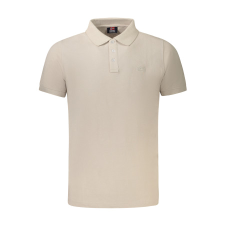 NORWEGEN 1963 HERREN-POLOSHIRT MIT KURZEN ÄRMELN BEIGE