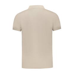 NORWAY 1963 POLO MANICHE CORTE UOMO BEIGE