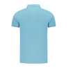 NORWAY 1963 POLO MANICHE CORTE UOMO AZZURRO