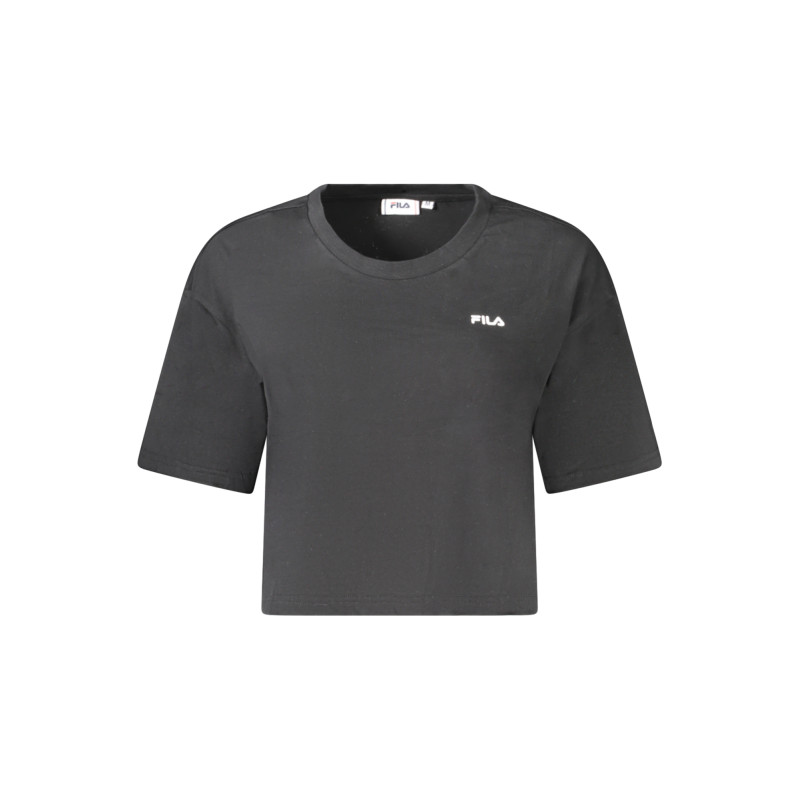 FILA T-SHIRT MANICHE CORTE DONNA NERO