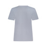 PEPE JEANS T-SHIRT MANICHE CORTE DONNA AZZURRO