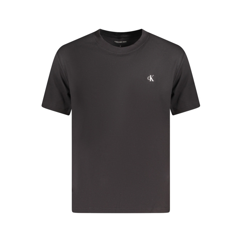 CALVIN KLEIN T-SHIRT MANICHE CORTE UOMO NERO