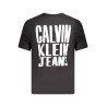 CALVIN KLEIN T-SHIRT MANICHE CORTE UOMO NERO