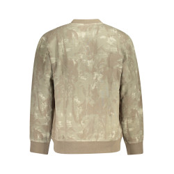 BOSS FELPA SENZA ZIP UOMO MARRONE