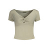GUESS JEANS KURZARM-T-SHIRT DAMEN GRÜN