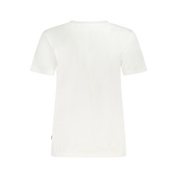 GUESS JEANS T-SHIRT MANICHE CORTE DONNA BIANCO