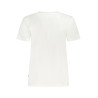 GUESS JEANS T-SHIRT MANICHE CORTE DONNA BIANCO