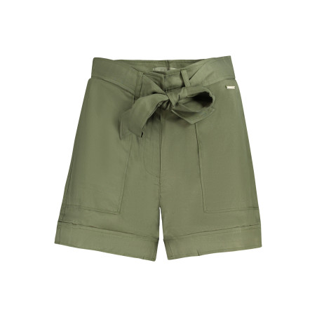 GUESS JEANS PANTALONE SHORT DONNA VERDE