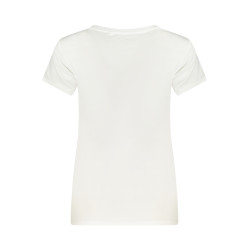 GUESS JEANS T-SHIRT MANICHE CORTE DONNA BIANCO