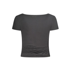 GUESS JEANS KURZARM T-SHIRT DAMEN SCHWARZ