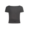GUESS JEANS KURZARM T-SHIRT DAMEN SCHWARZ