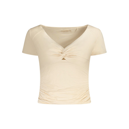 GUESS JEANS T-SHIRT MANICHE CORTE DONNA ROSA