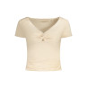 GUESS JEANS KURZARM-T-SHIRT DAMEN ROSA
