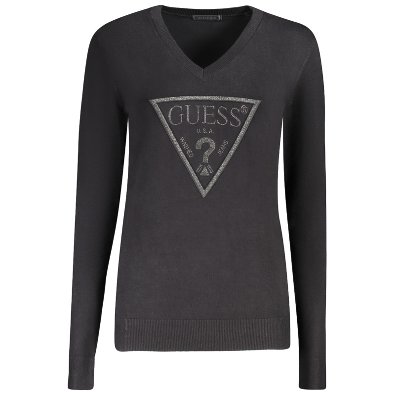 GUESS JEANS SCHWARZER PULLOVER FÜR DAMEN