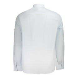 GUESS JEANS CAMICIA MANICHE LUNGHE UOMO AZZURRO