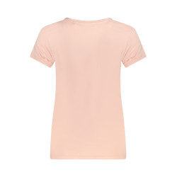 GUESS JEANS KURZARM-T-SHIRT DAMEN ROSA