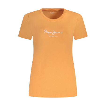 PEPE JEANS DAMEN KURZARM T-SHIRT ORANGE